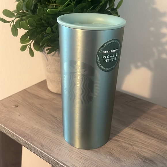 Starbucks 2021 metal recycled lid hot beverage cup - Picture 4 of 7